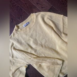 Bershka Yellow Top